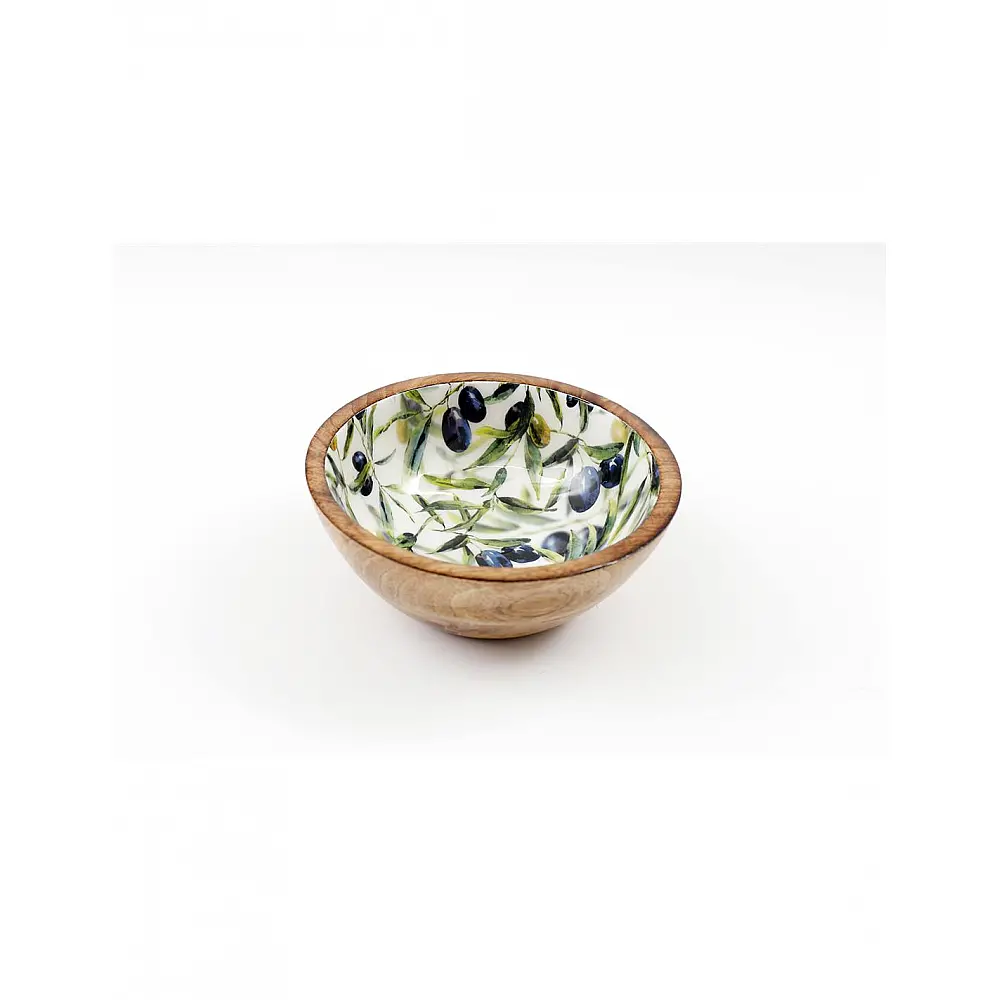 Μπωλ  mango enamel OLIVE Φ17,5cm