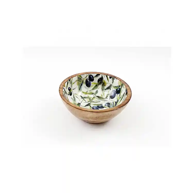Μπωλ  mango enamel OLIVE Φ17,5cm