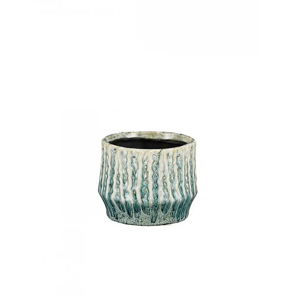 Κασπώ κεραμικό  Vida  μπλε 11x8,5cm
