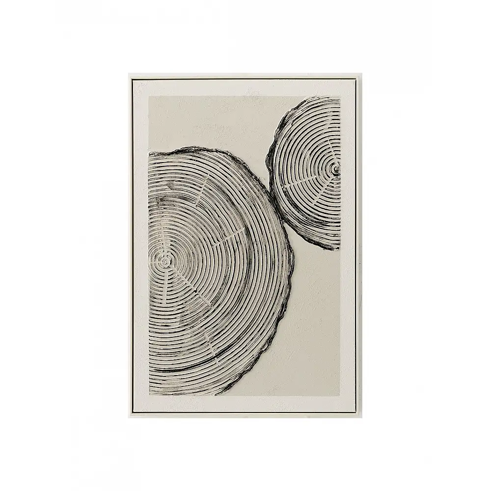Πίνακας   χειρ. ζωγραφ. με ξυλινο πλαίσιο, black wood print  60x90 cm