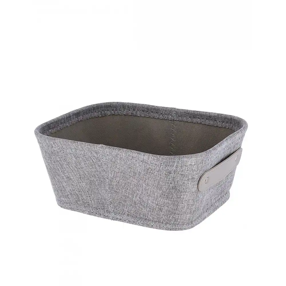 Καλάθι polyester γκρι 26x20,5x10,5