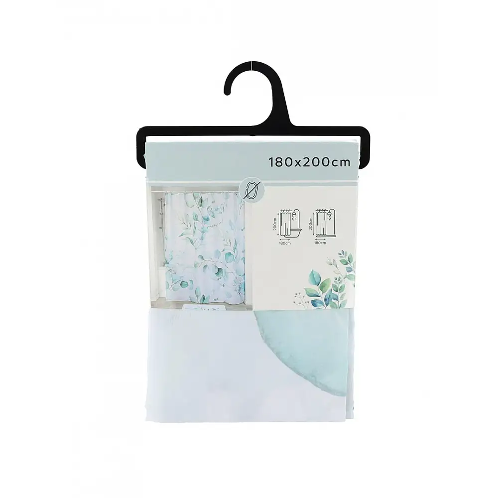 Κουρτίνα μπάνιου 180x200 aquarelle