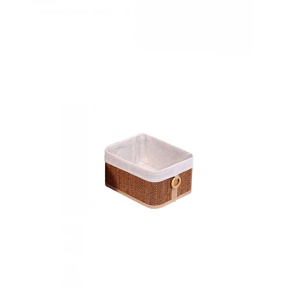 Καλάθι τετράγωνο φυσικό 20x20x13,5