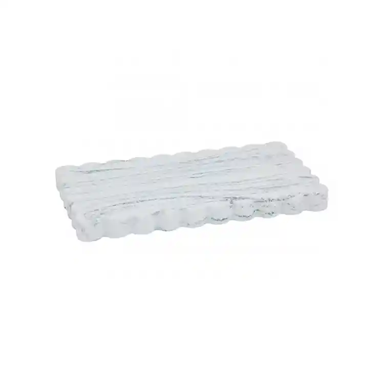 Σαπουνοθήκη μάρμαρο λευκό 23x13x1,9cm