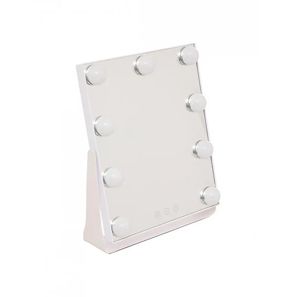 Καθρέφτης με λάμπες LED 27x32cm