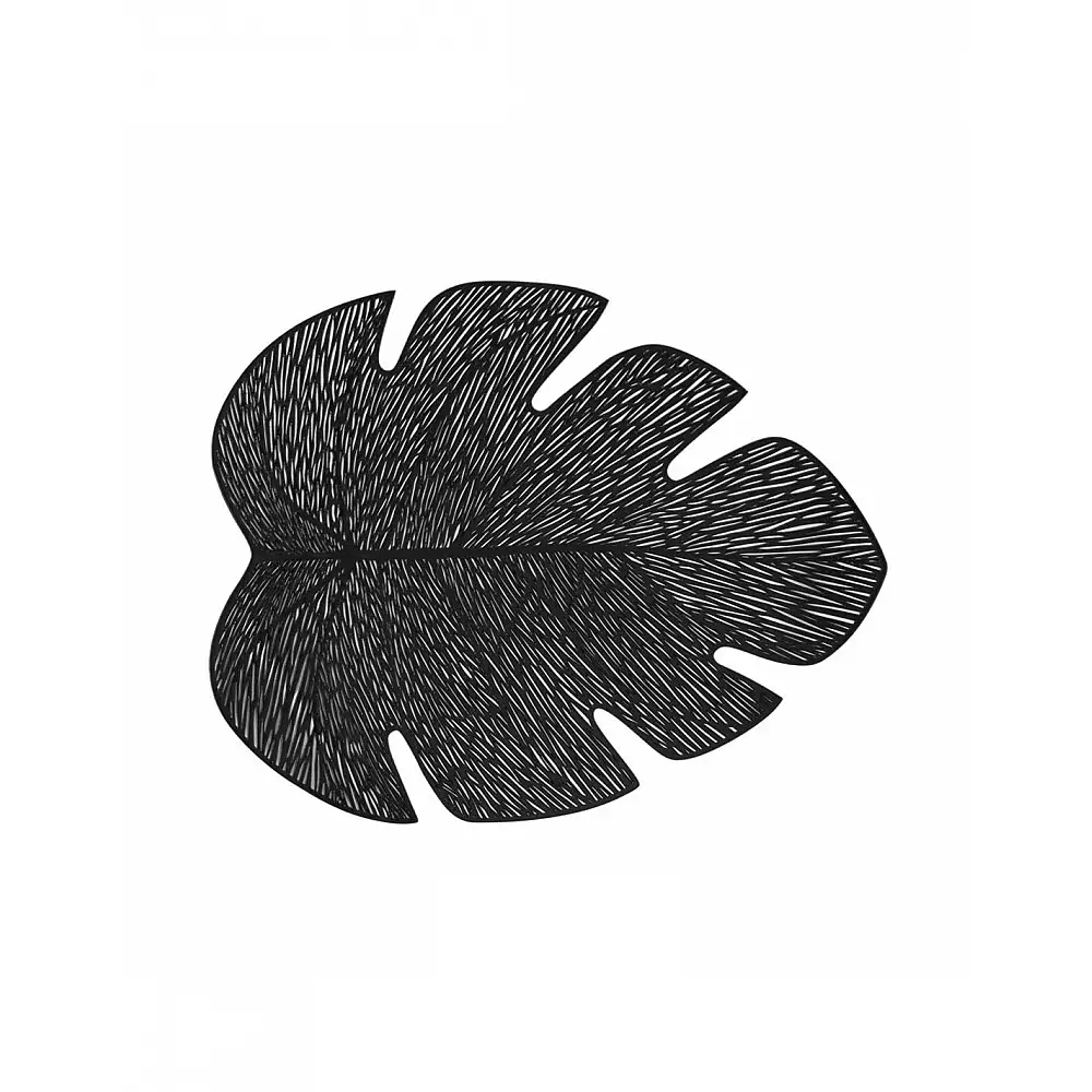 Σουπλά PVC φύλλο μαύρο 36x46cm