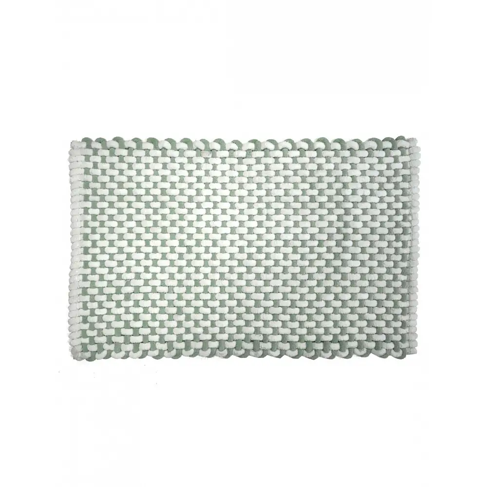 Πατάκι μπάνιου chenille πράσινο 50x80cm