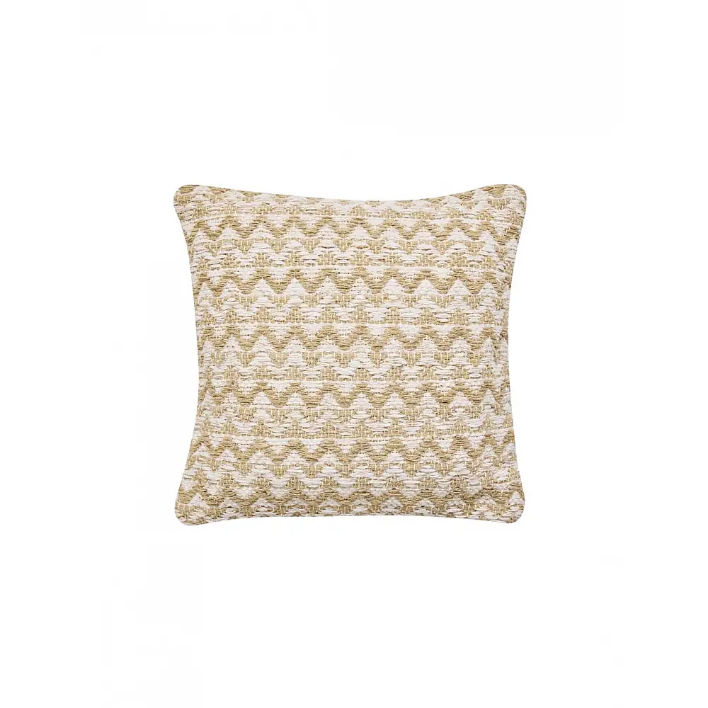 Μαξιλάρι coton/polyester μπεζ 40x40cm