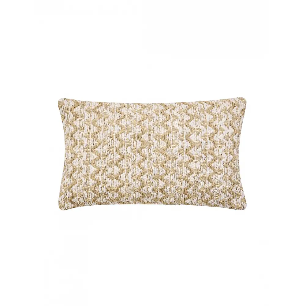 Μαξιλάρι coton/polyester μπεζ 30x50cm