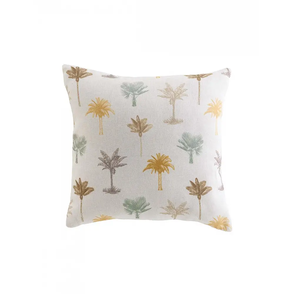 Μαξιλάρι  λευκό polycotton Palmelia 45x45cm