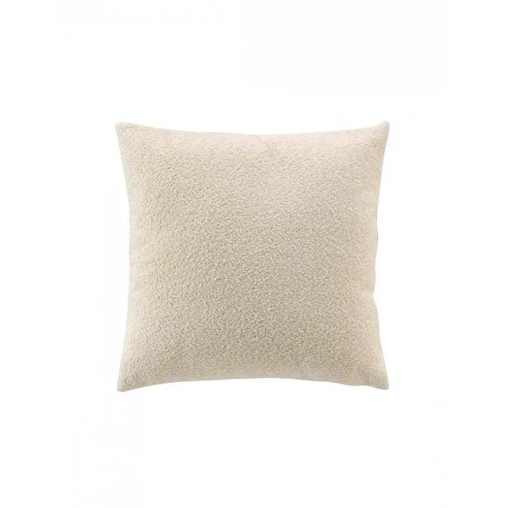 Μαξιλάρι curly wooly εκρού 45x45cm