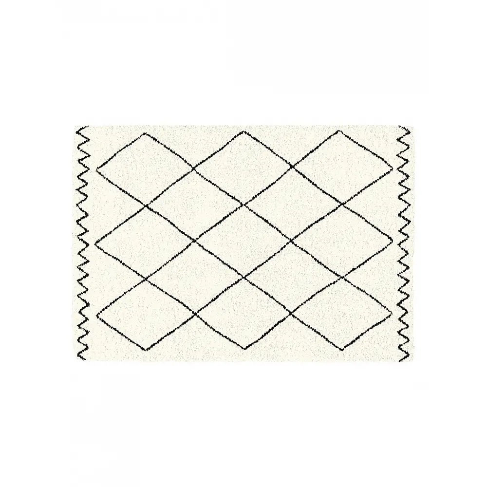 xαλί εκρού/ρόμβοι polypropylene 160x230cm xαλί εκρού/ρόμβοι polypropylene 160x230cm