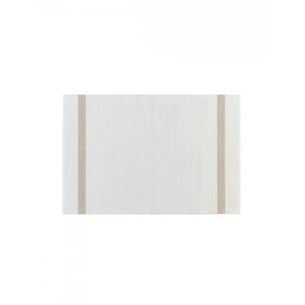 Σουπλά λευκό/χρυσό PVC 30x45cm