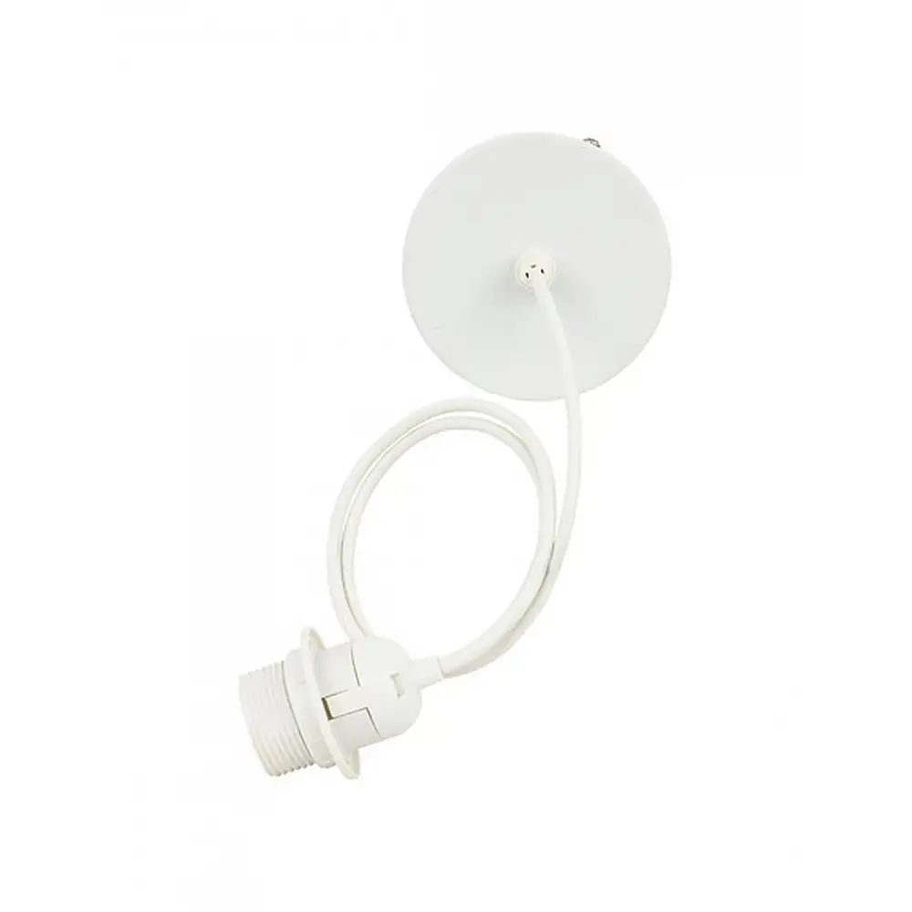 Καλώδιο οροφής λευκό/λευκό ντουί Η80cm