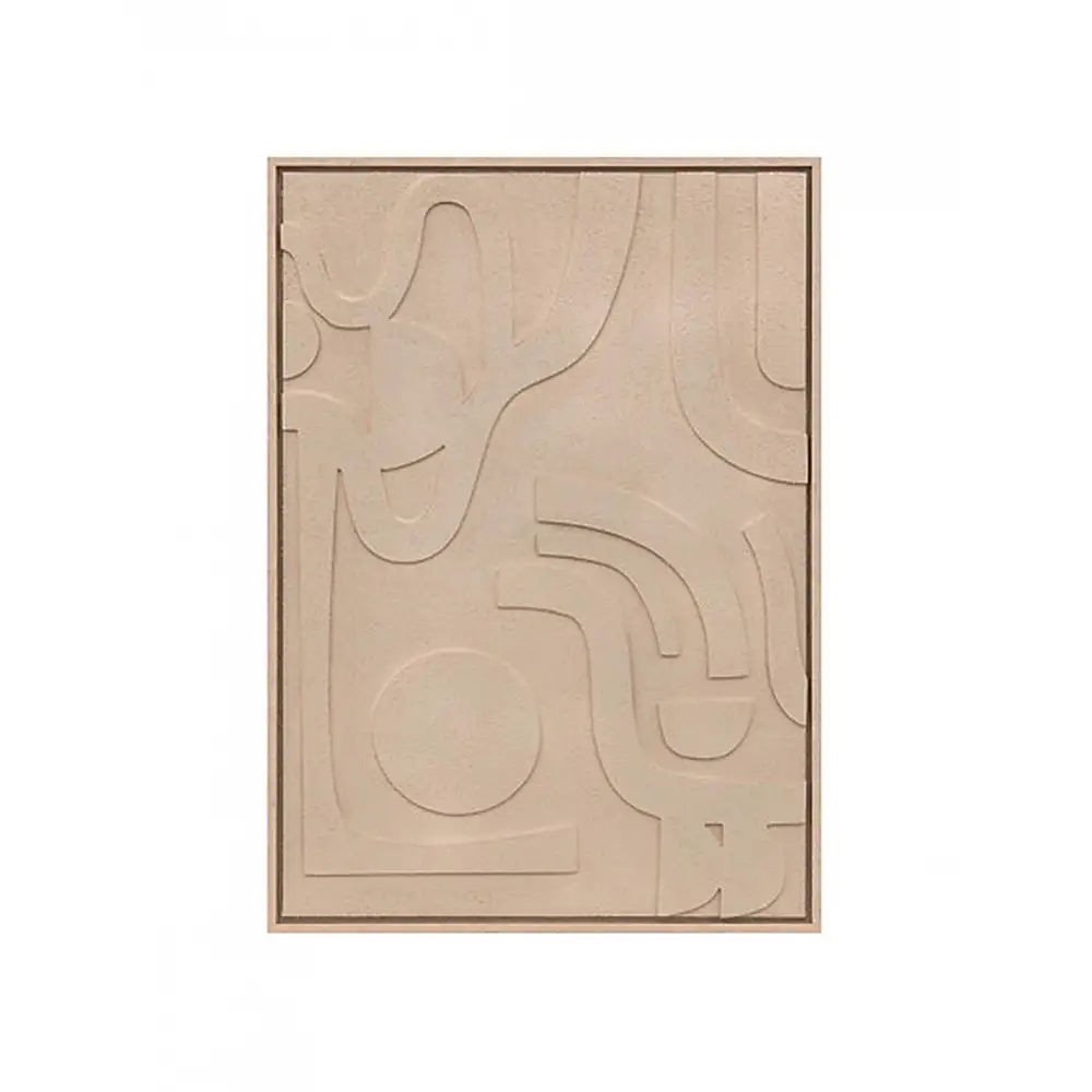 Πίνακας 3D  AZRA  καφέ 50x70cm