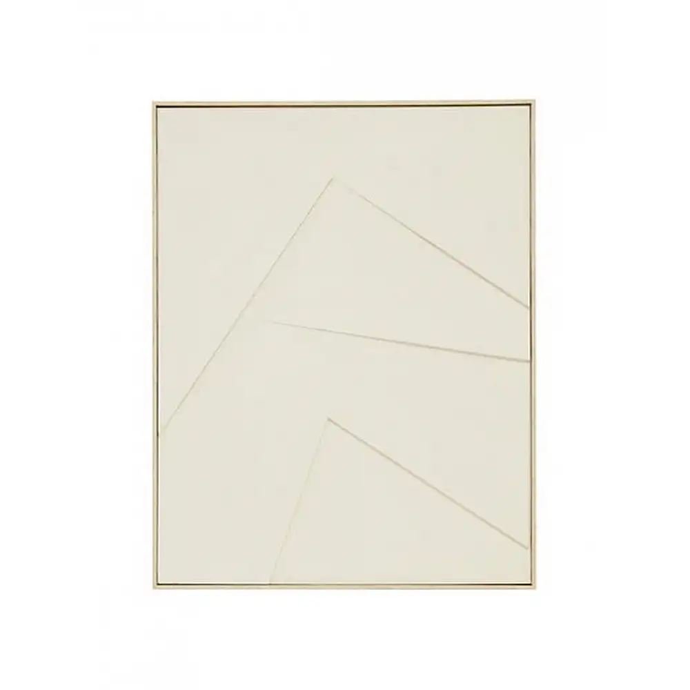 Πίνακας 3D  MAKANA  εκρού 100x78cm