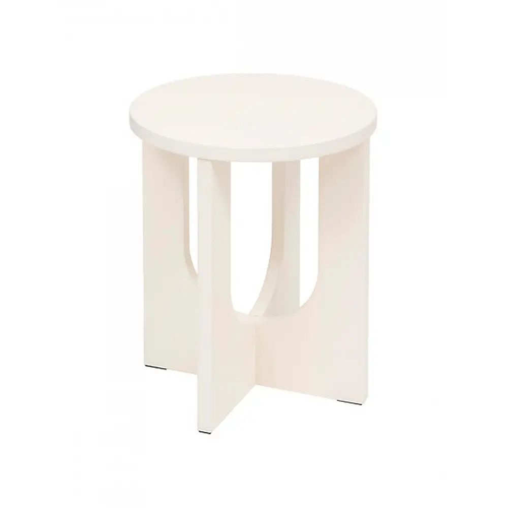 Βοηθητικό τραπέζι εκρού MDF 40x50,5 cm