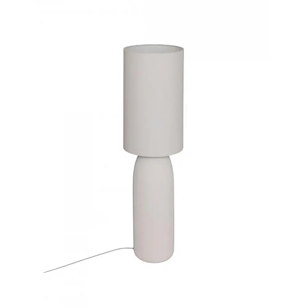 Φωτιστικό δαπέδου Stoneware λευκό Φ28Η111cm