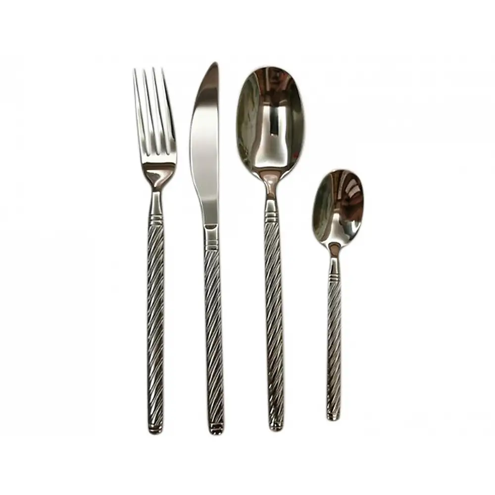 Μαχαιροπίρουνα s/24 ανοξείδωτο ατσάλι 27,5x16,5x6,5 cm