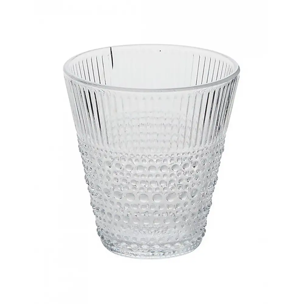 Ποτήρι νερού Bubble διάφανο 27cl/9x9,6cm