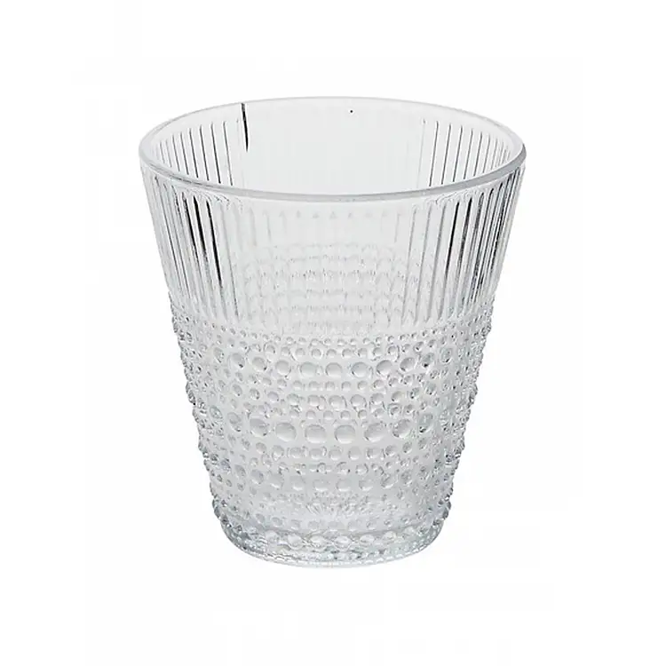 Ποτήρι νερού Bubble διάφανο 27cl/9x9,6cm
