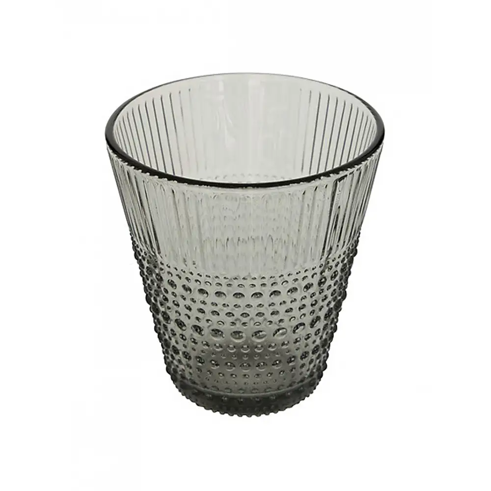 Ποτήρι νερού Bubble γκρι 27cl/9x9,6cm