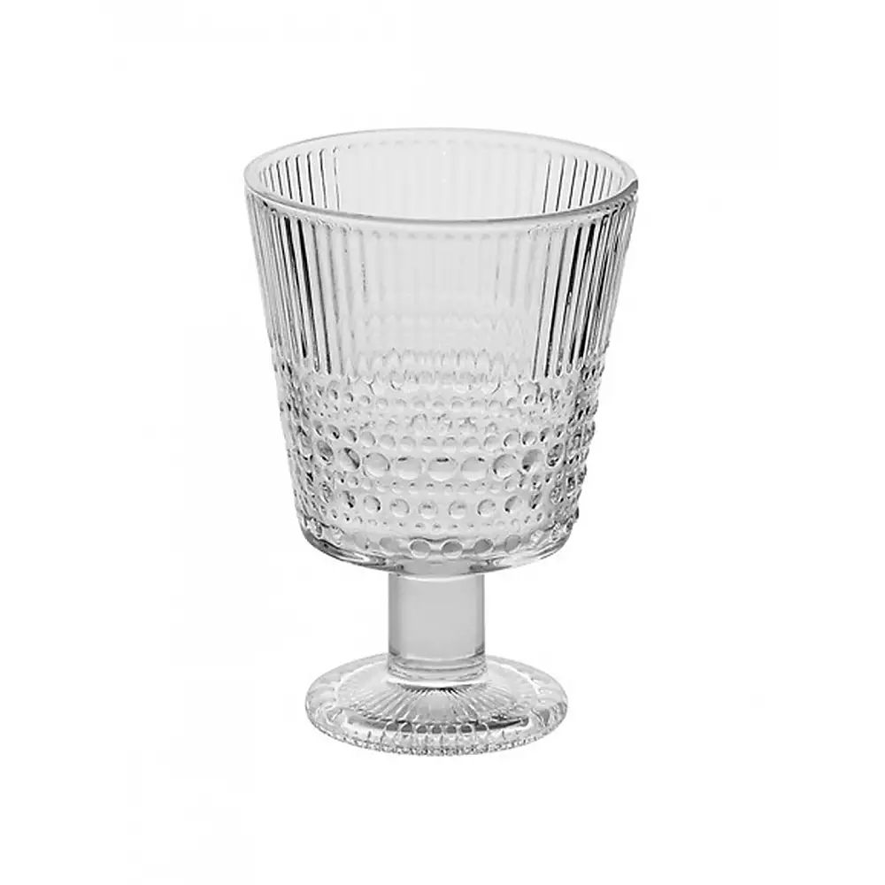 Ποτήρι κρασιού Bubble διάφανο 23cl/8,7x12,8 cm