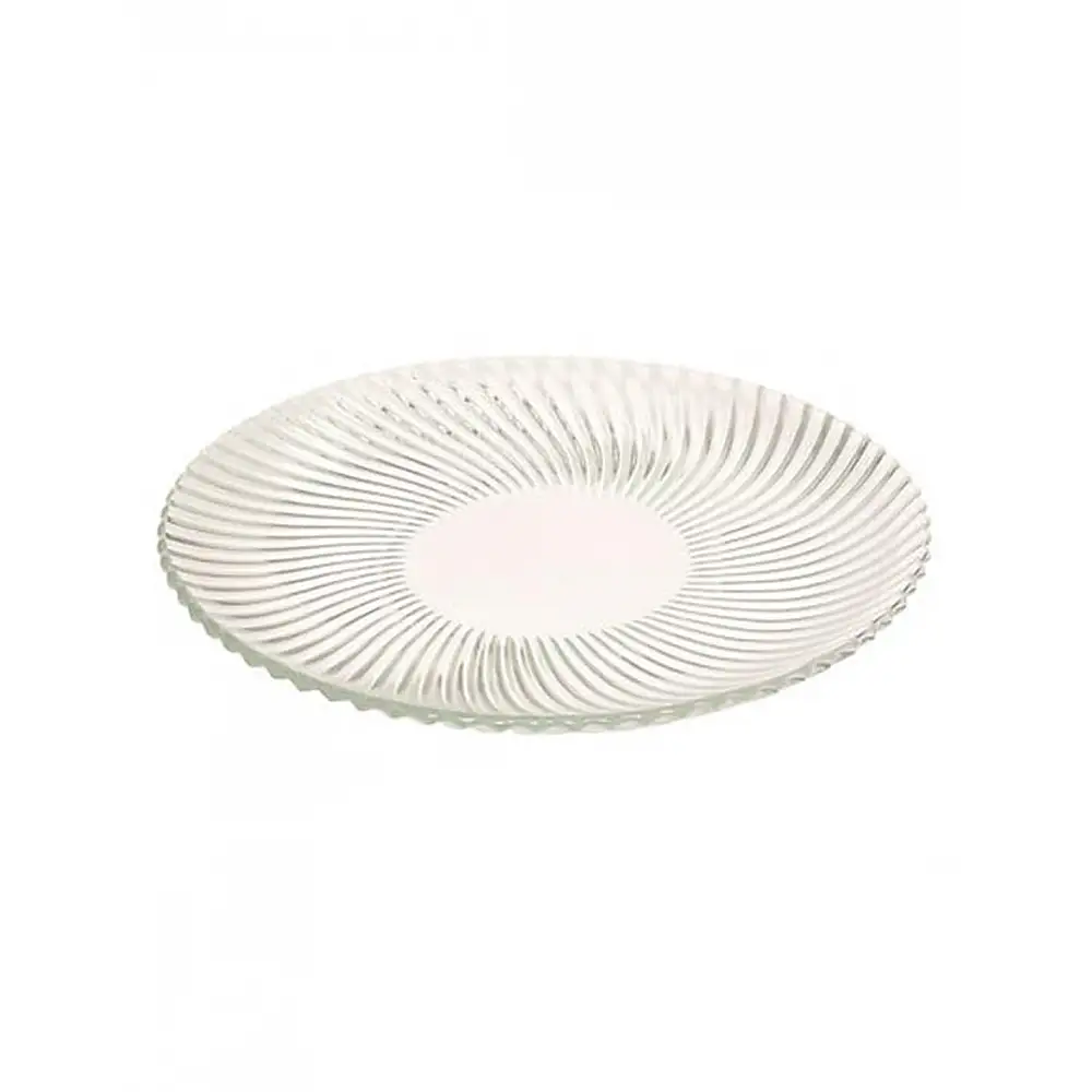 Πιάτο γλυκού γυάλινο Φ20,5cm