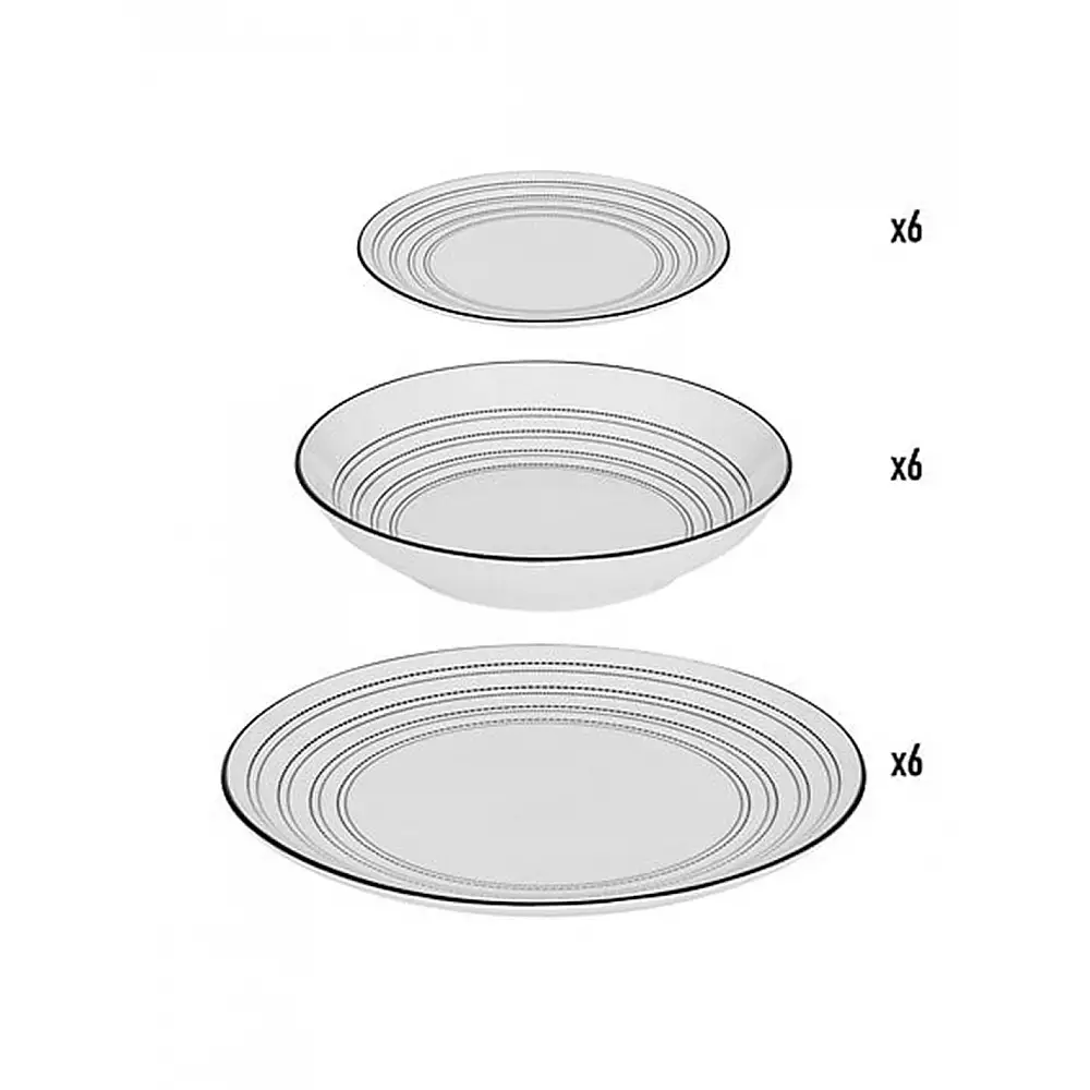Πιάτα   Lunova  set/18 Φ27cm