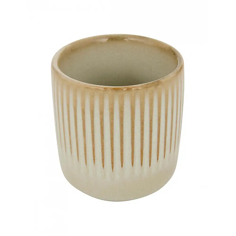 Φλιτζάνι espresso  Chloe  stoneware μπεζ 11cl/6,1x6,7 cm