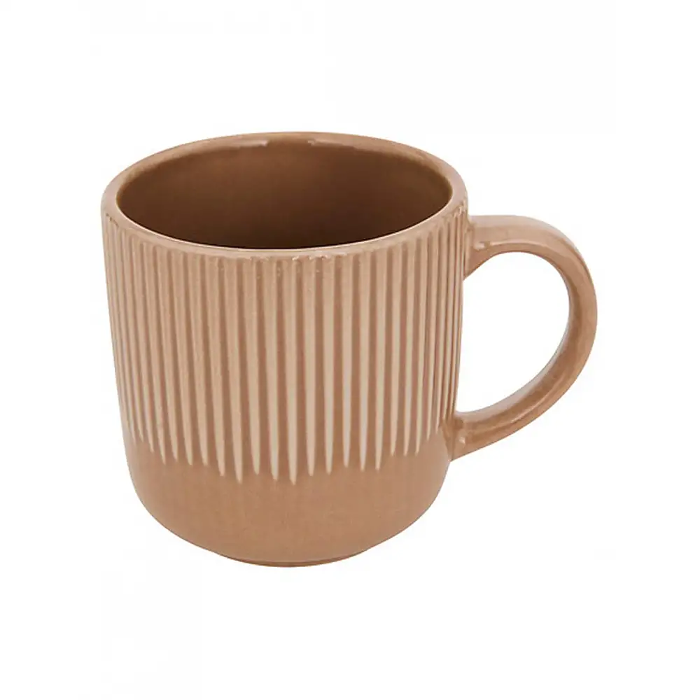 Κούπα  Chloe  stoneware μόκα 36cl/12x8,8x9 cm