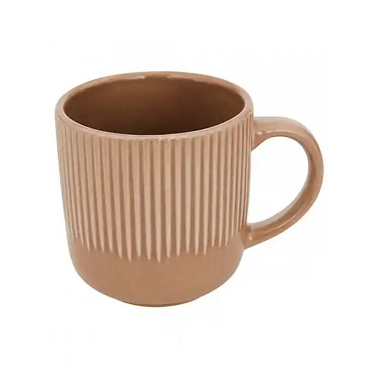 Κούπα  Chloe  stoneware μόκα 36cl/12x8,8x9 cm