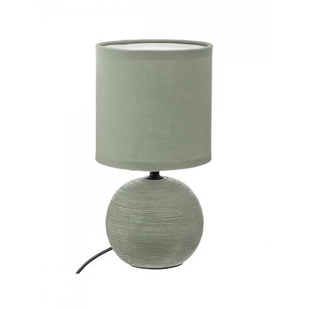 Λάμπα κεραμική λαδί 13x24,7 cm