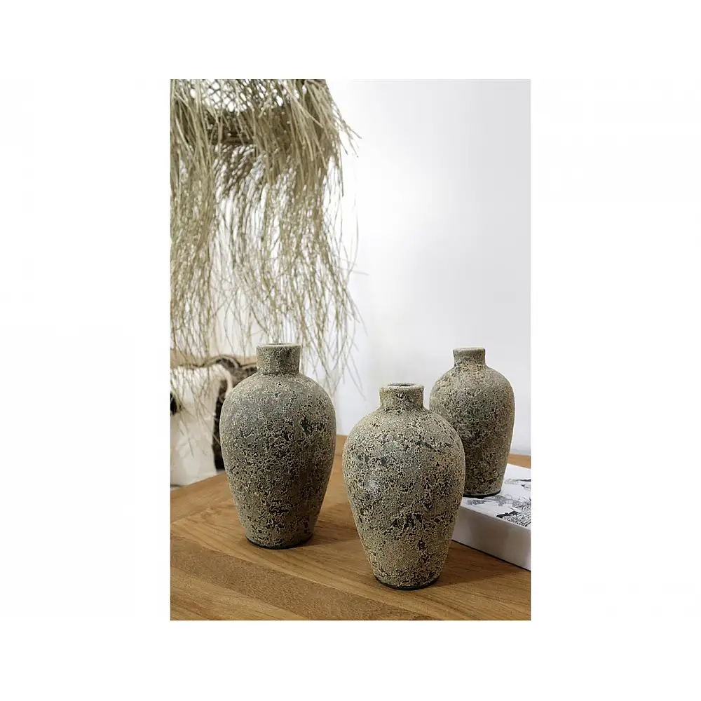 Βάζα Terracotta s/3 13x22/11x18/9x16 cm