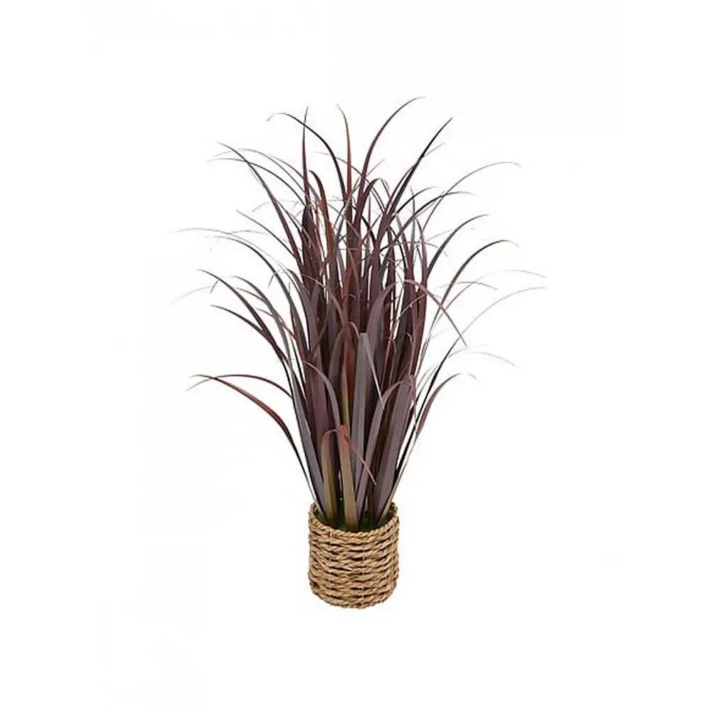 Φύλλα  Zya  μπορντώ σε κασπώ Η91cm