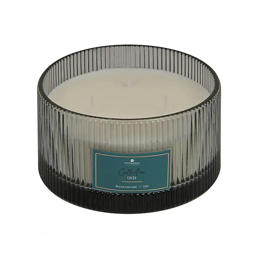 Κερί σε γυάλινο ποτήρι 635g Oud 15,1x8,1 cm