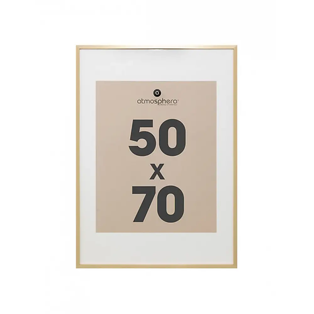 Κορνίζα με χρυσό πλαίσιο 50x70cm