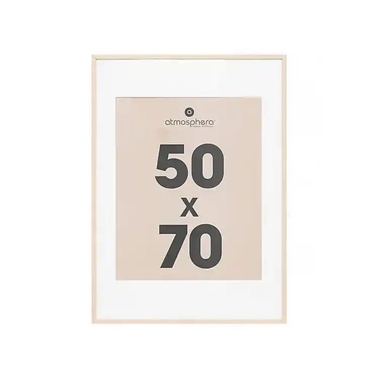 Κορνίζα με μπεζ πλαίσιο 50x70cm