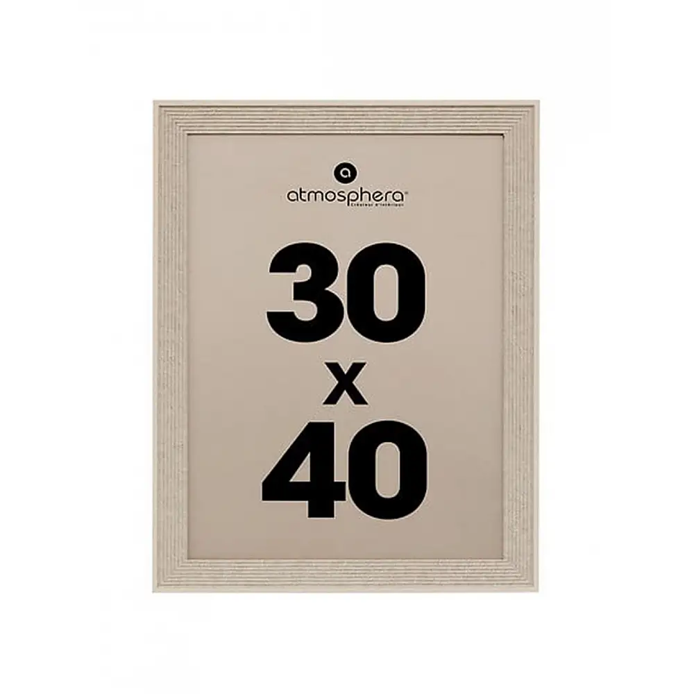Κορνίζα με μπεζ πλαίσιο 30x40cm