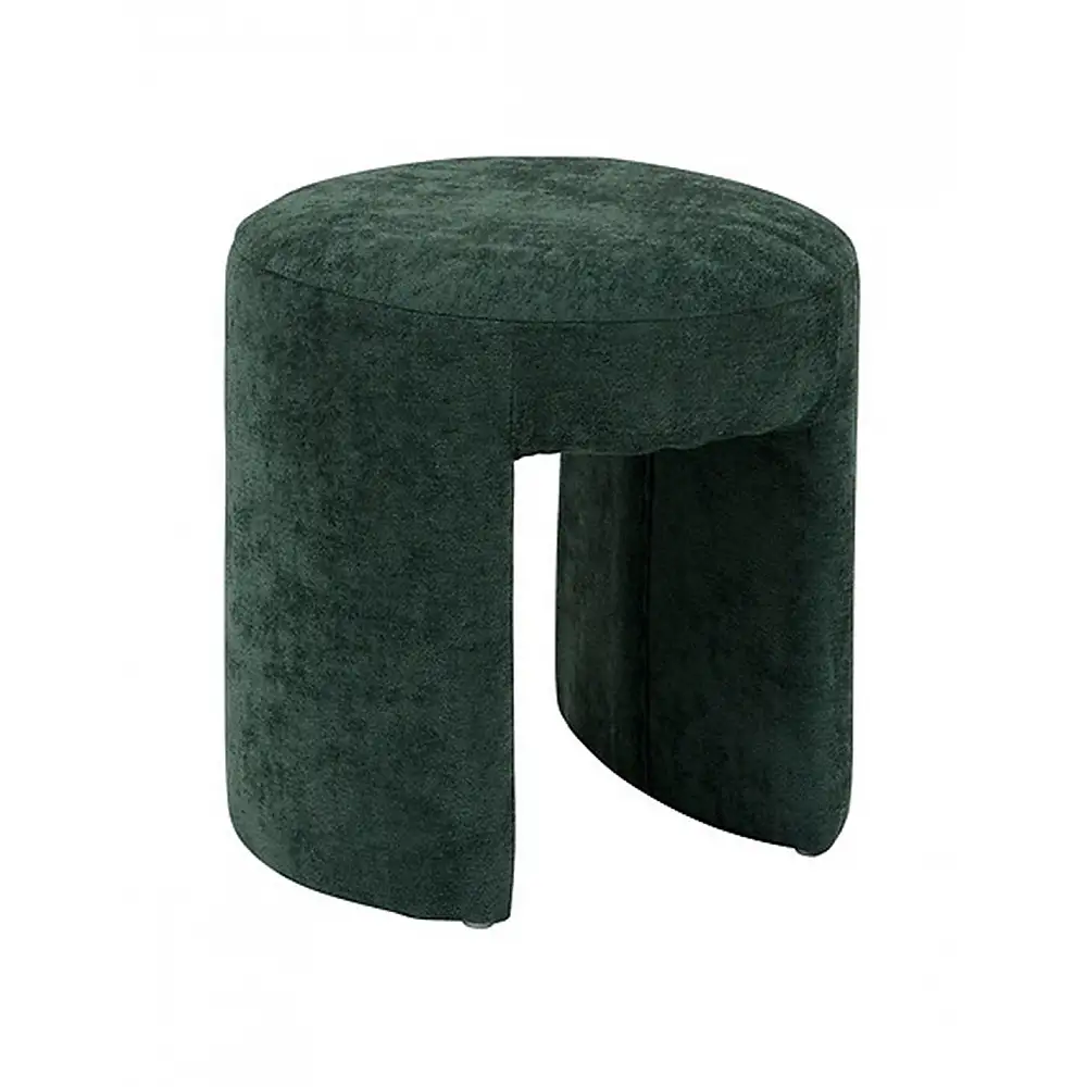 Σκαμπώ πράσινο βελούδο 38 x 38cm