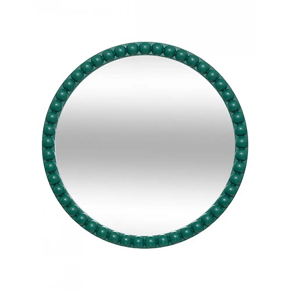 Καθρέφτης πράσινο πλαίσιο Φ60cm