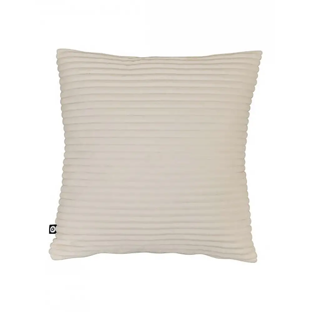 Μαξιλάρι εκρού κοτλέ 38x38cm