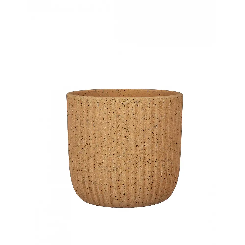 Κασπώ κεραμικό πορτοκαλίαλί Φ24Η22cm