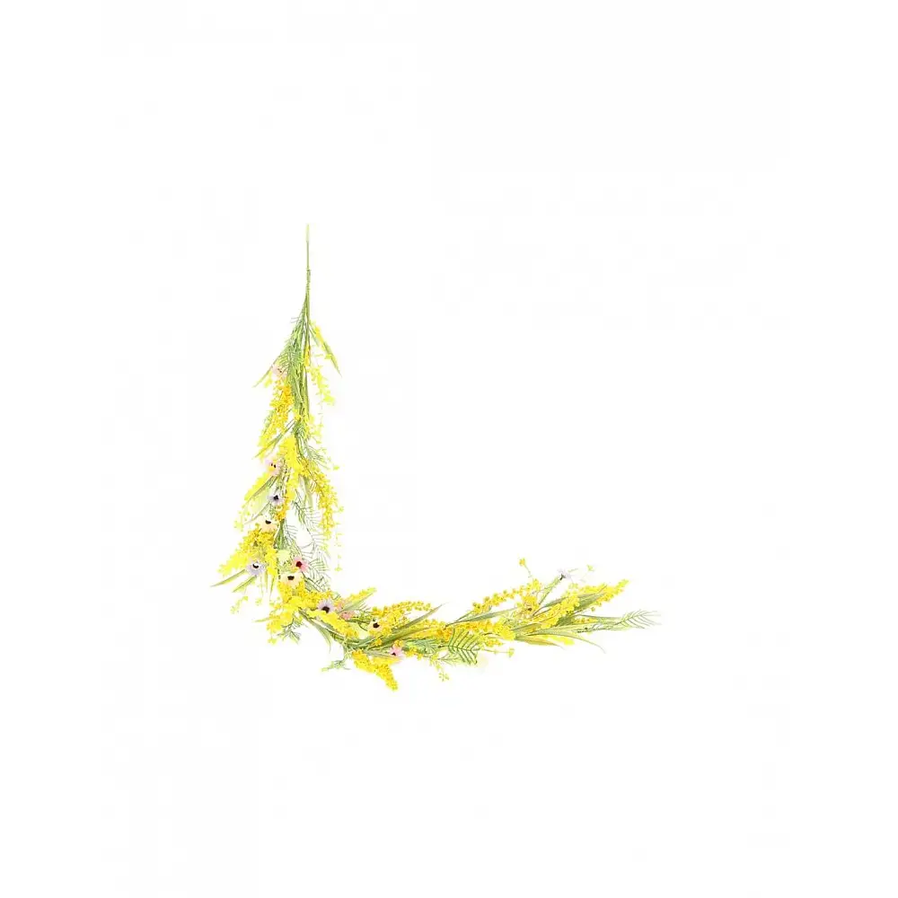 Γιρλάντα Μιμόζα κίτρινη Η150cm