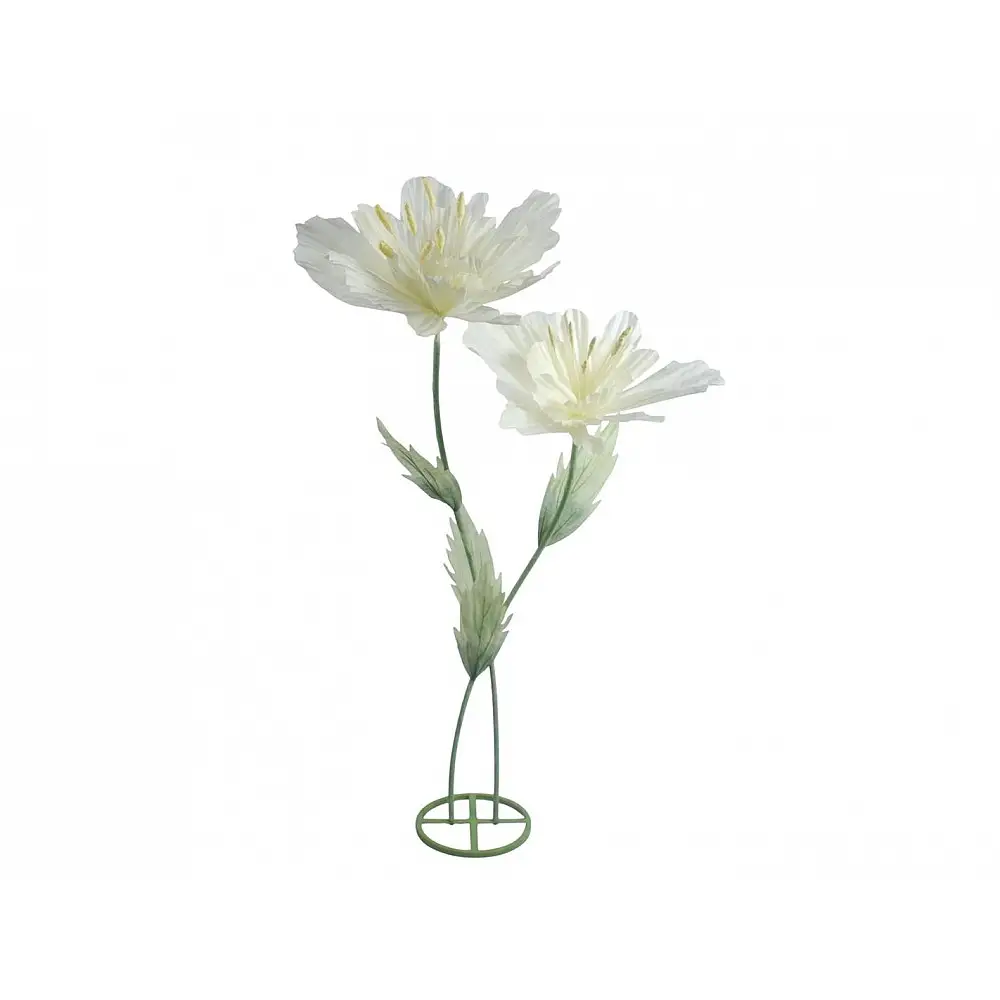 Λουλούδια Emperor λευκό σε βάση 50x180cm