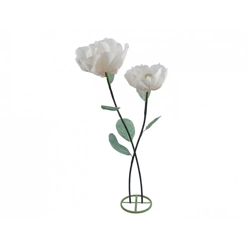 Λουλούδια Magnolia λευκό σε βάση 50x160cm