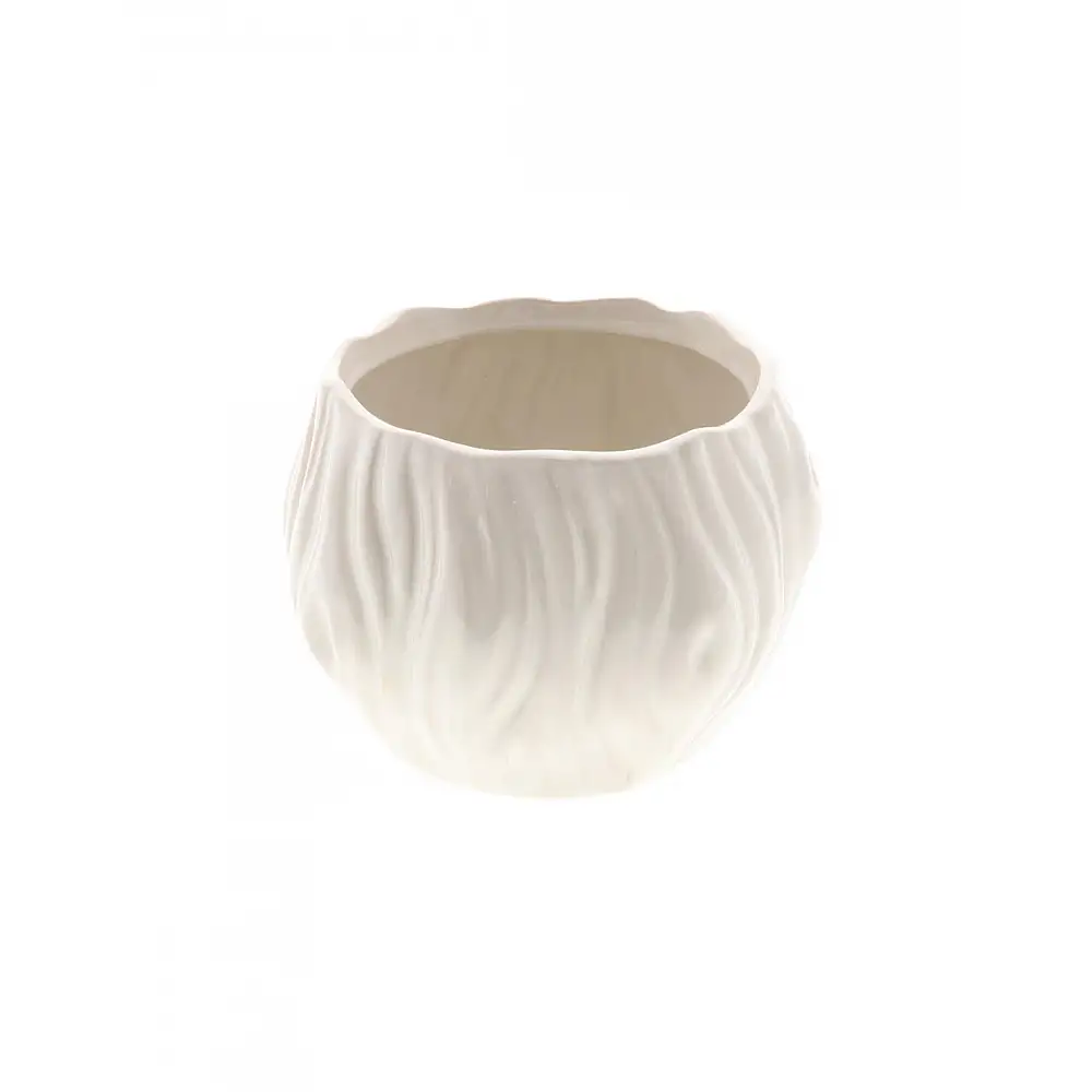 Κασπώ κεραμικό λευκό 20x15cm