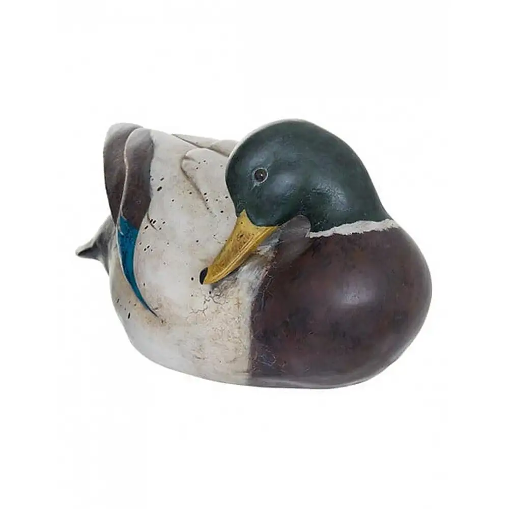 Πάπια διακοσμητικό  Polyresin 28,5x13,5x13,5cm