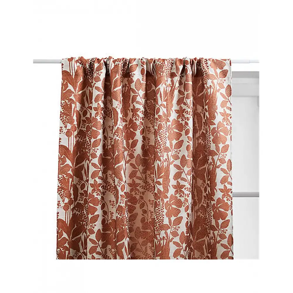 Κουρτίνα φύλλα Terracotta 140x260cm