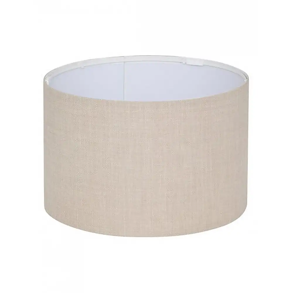 Καπέλο φωτιστικού πτυσ. λινό μπεζ Φ30x20cm